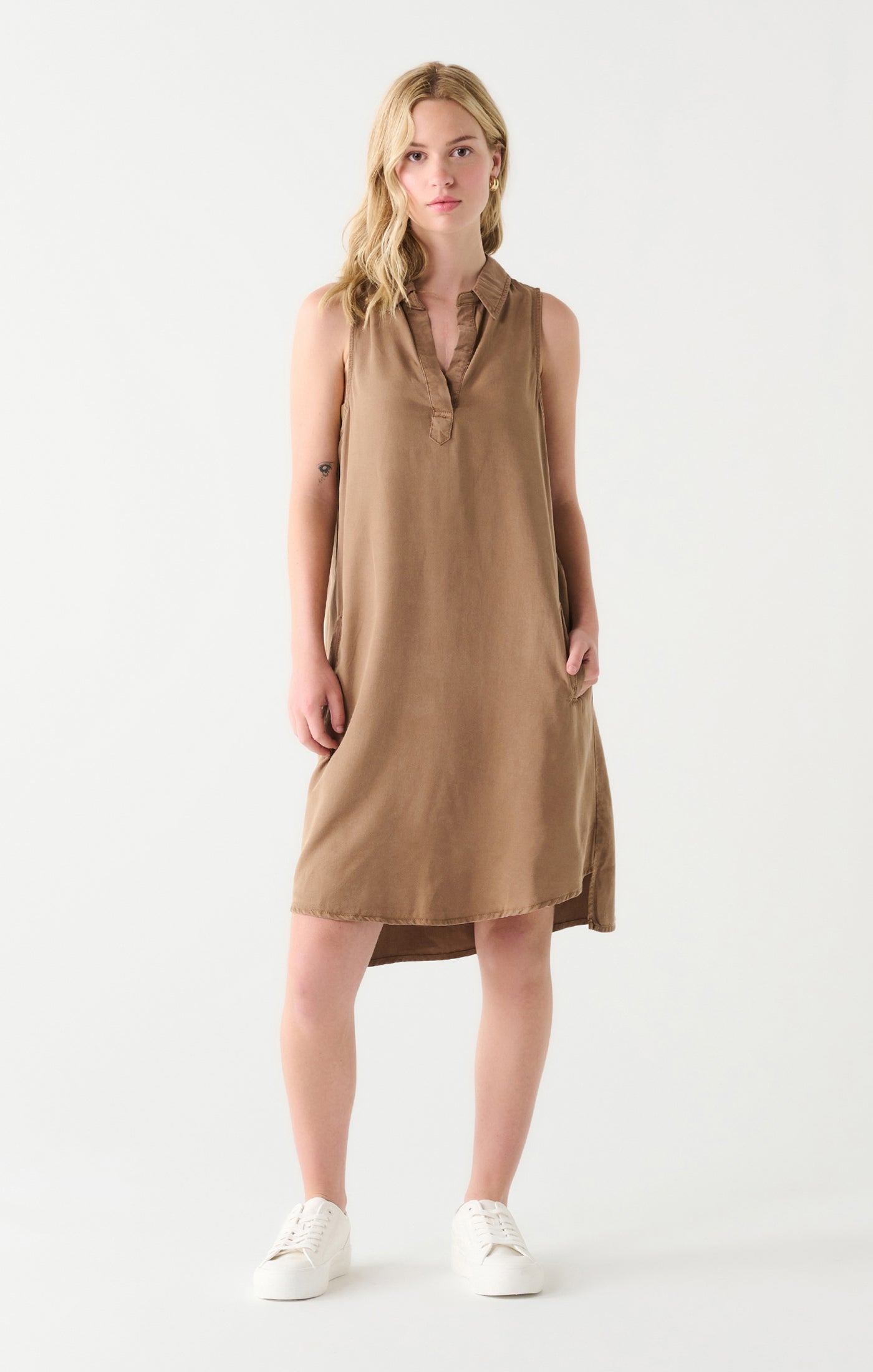 Dex A-Line Tencel Mini Dress