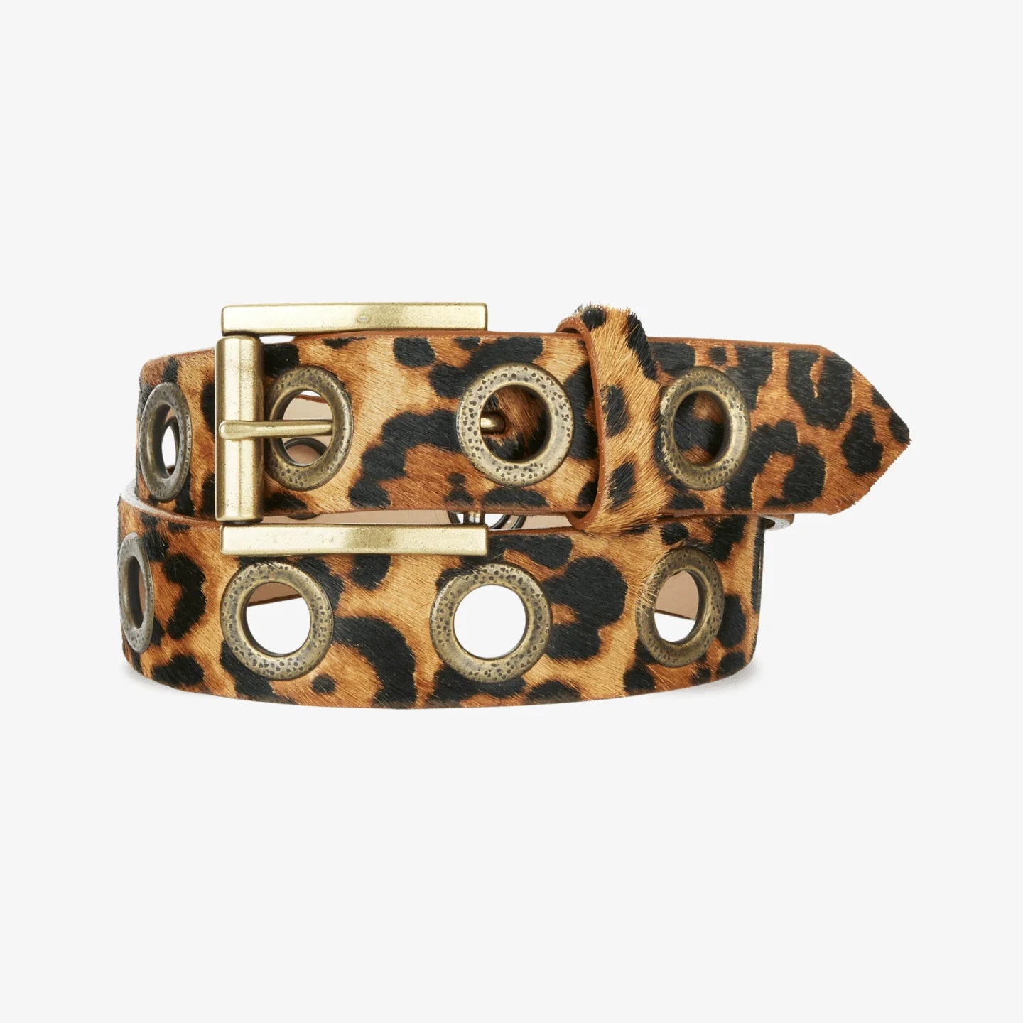 Brave Leather Leysa Leopard Belt