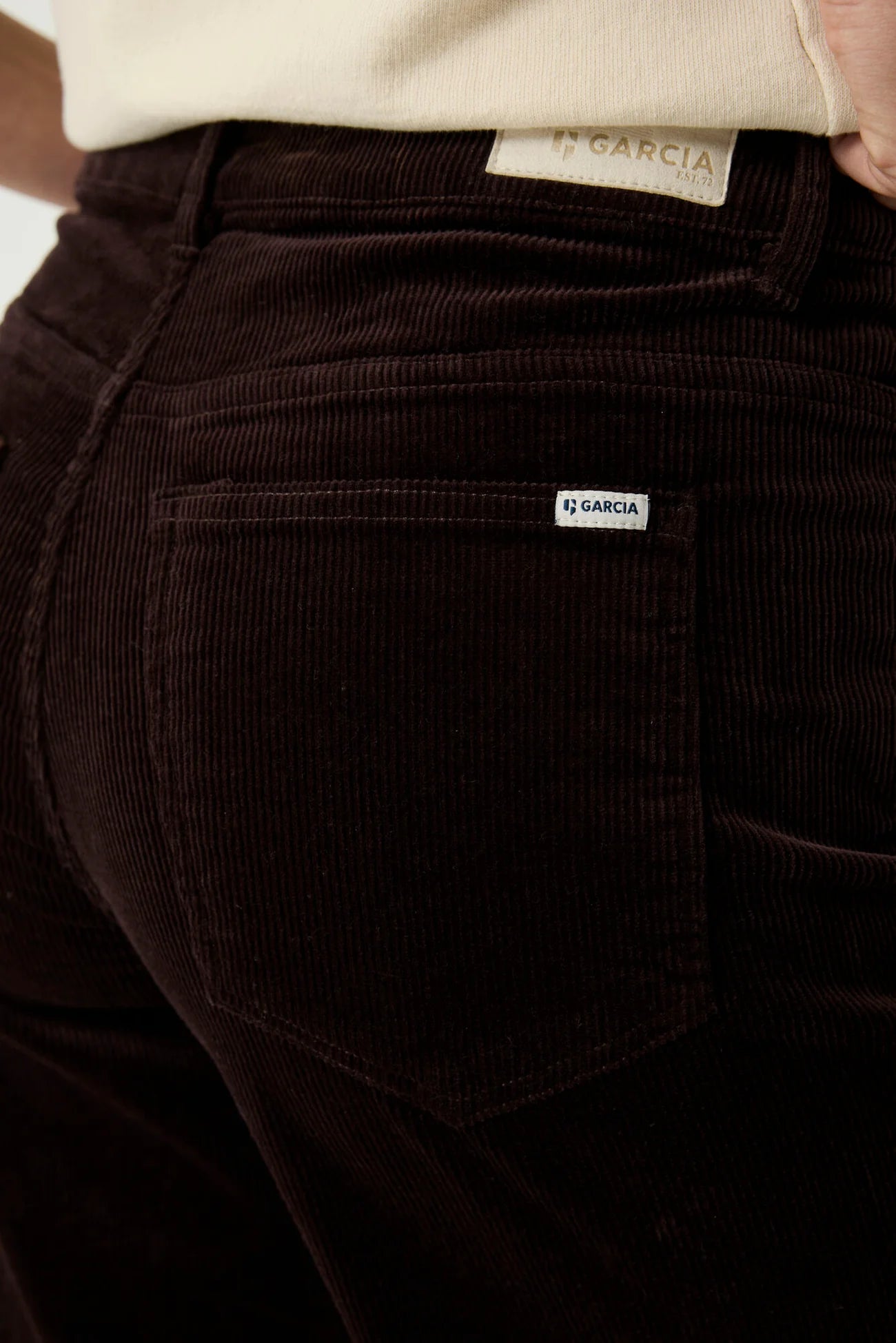 Garcia Celia Brown Corduroy Pants