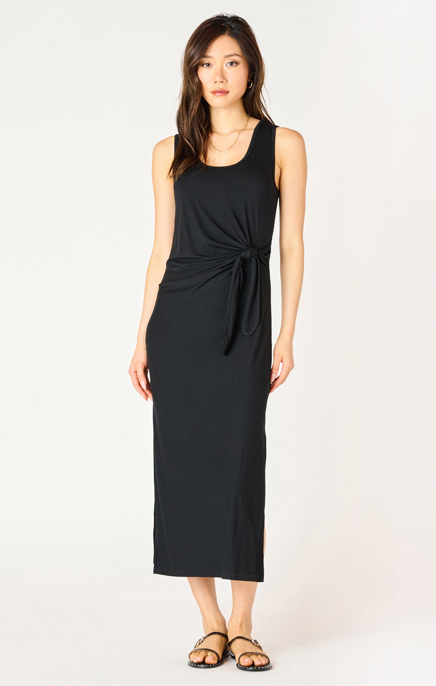 Dex 2005 Black Wrap Dress