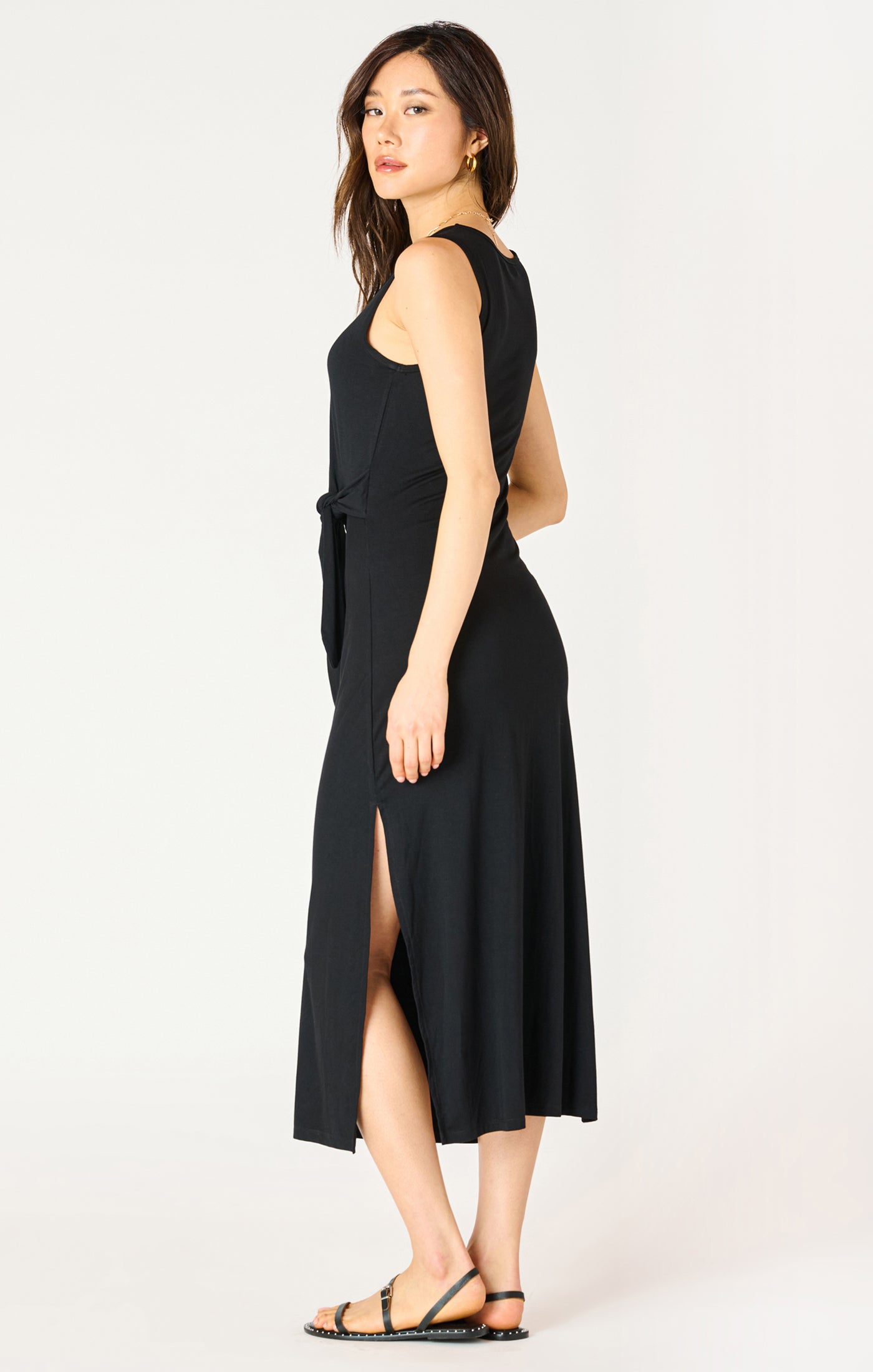 Dex 2005 Black Wrap Dress