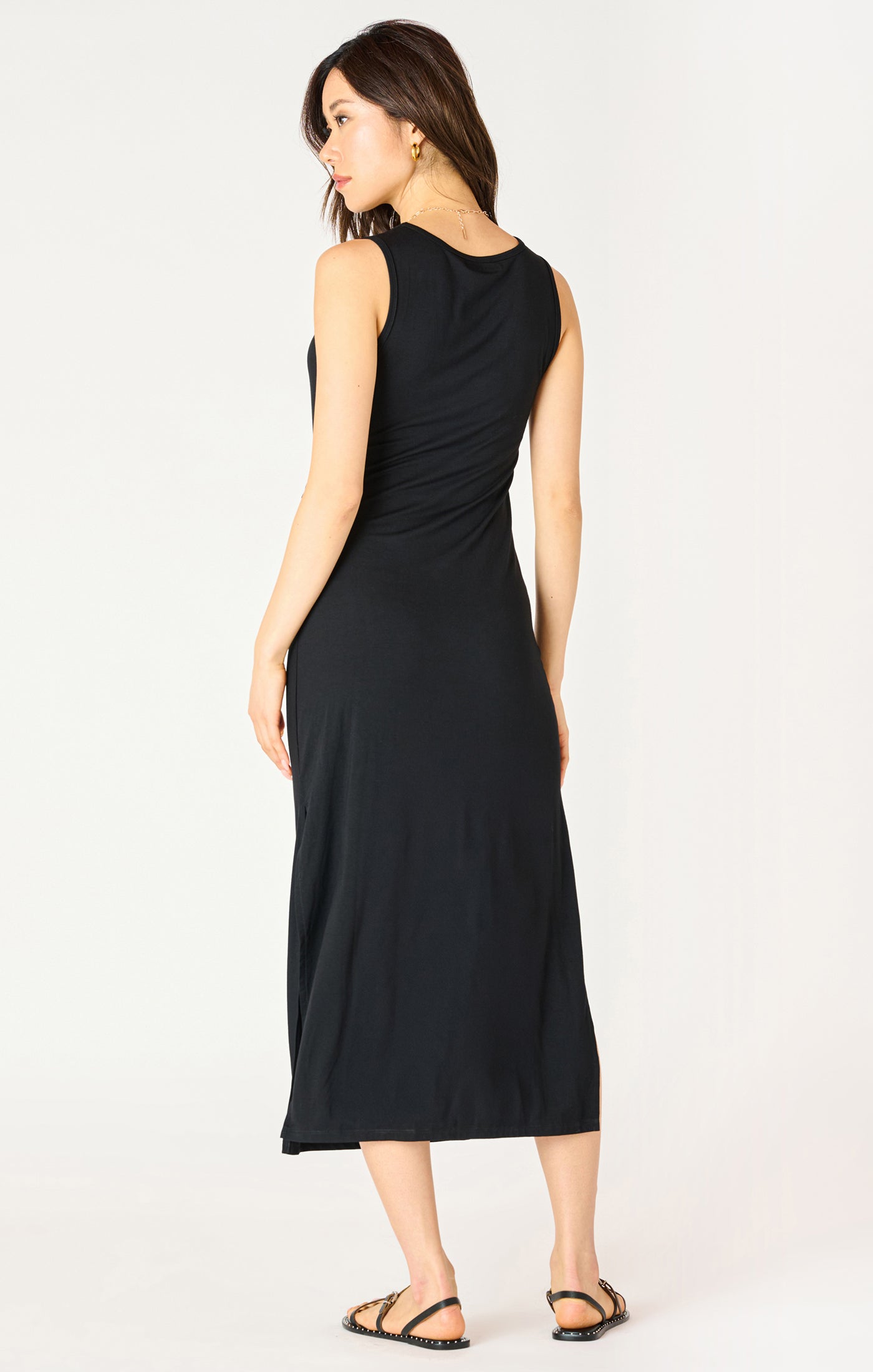 Dex 2005 Black Wrap Dress