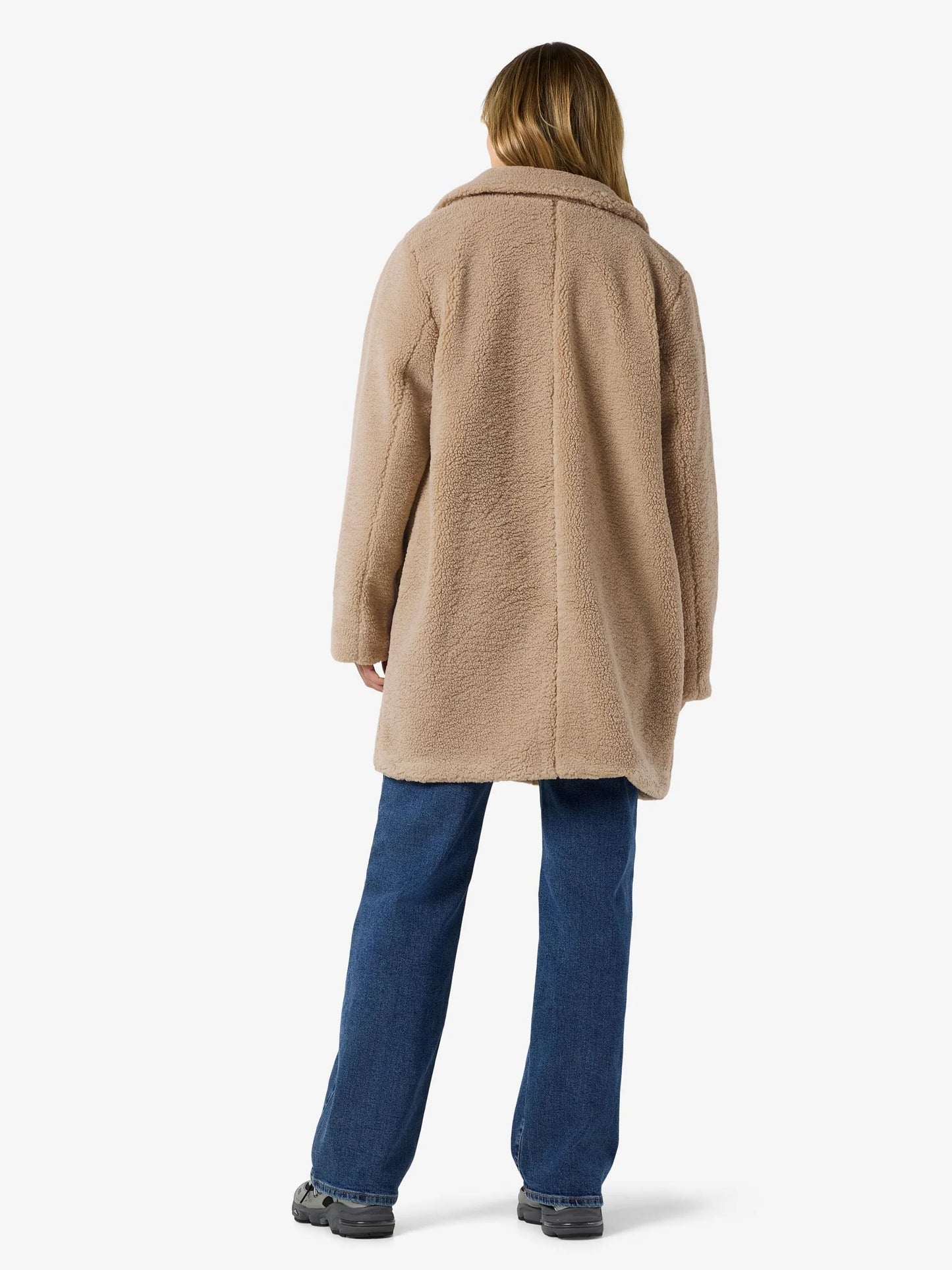 Noisy May Birch Nati Teddy Coat
