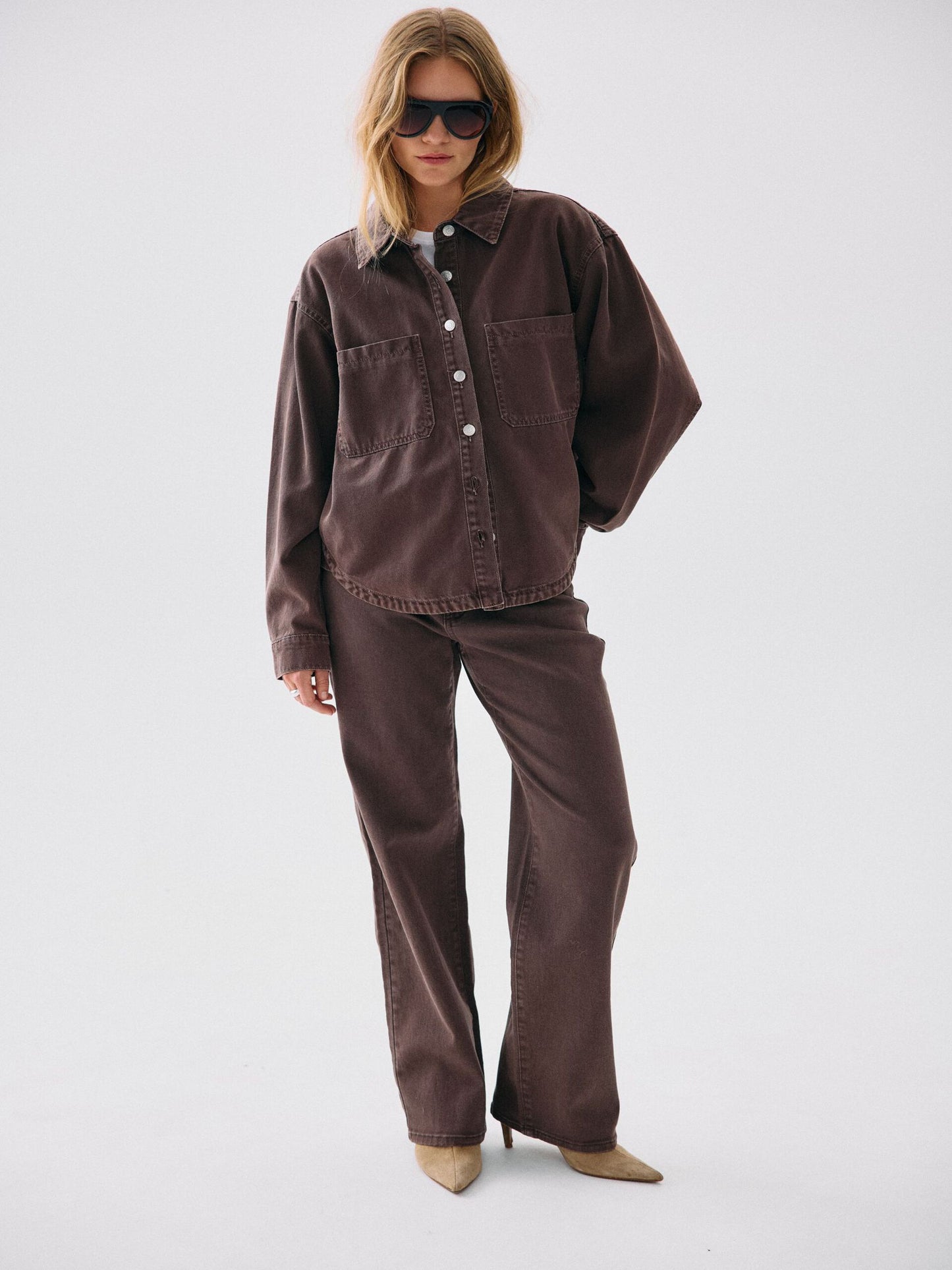 Noisy May Alva Shacket