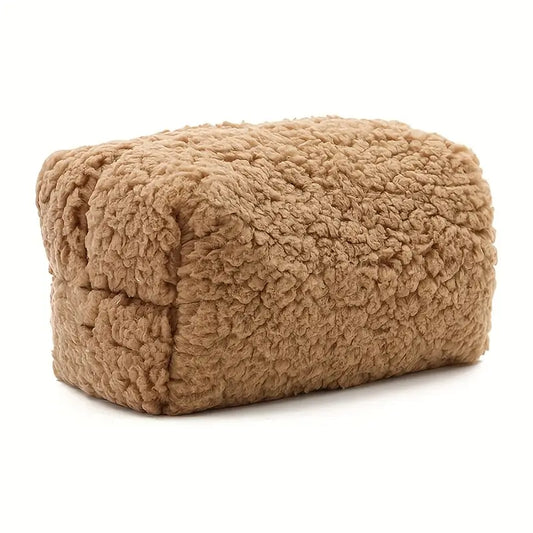 Teddy Cosmetic Bag- 2 Colors
