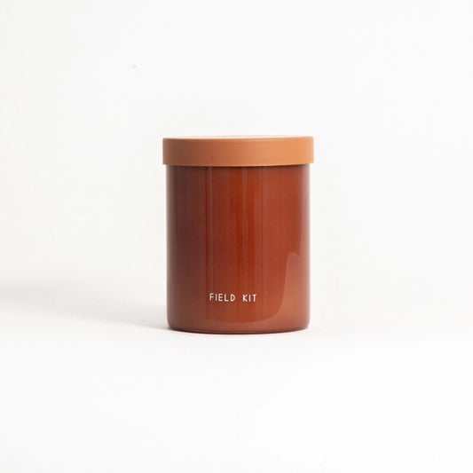 Field Kit The Professor Glass Candle - Earl Grey + Apple