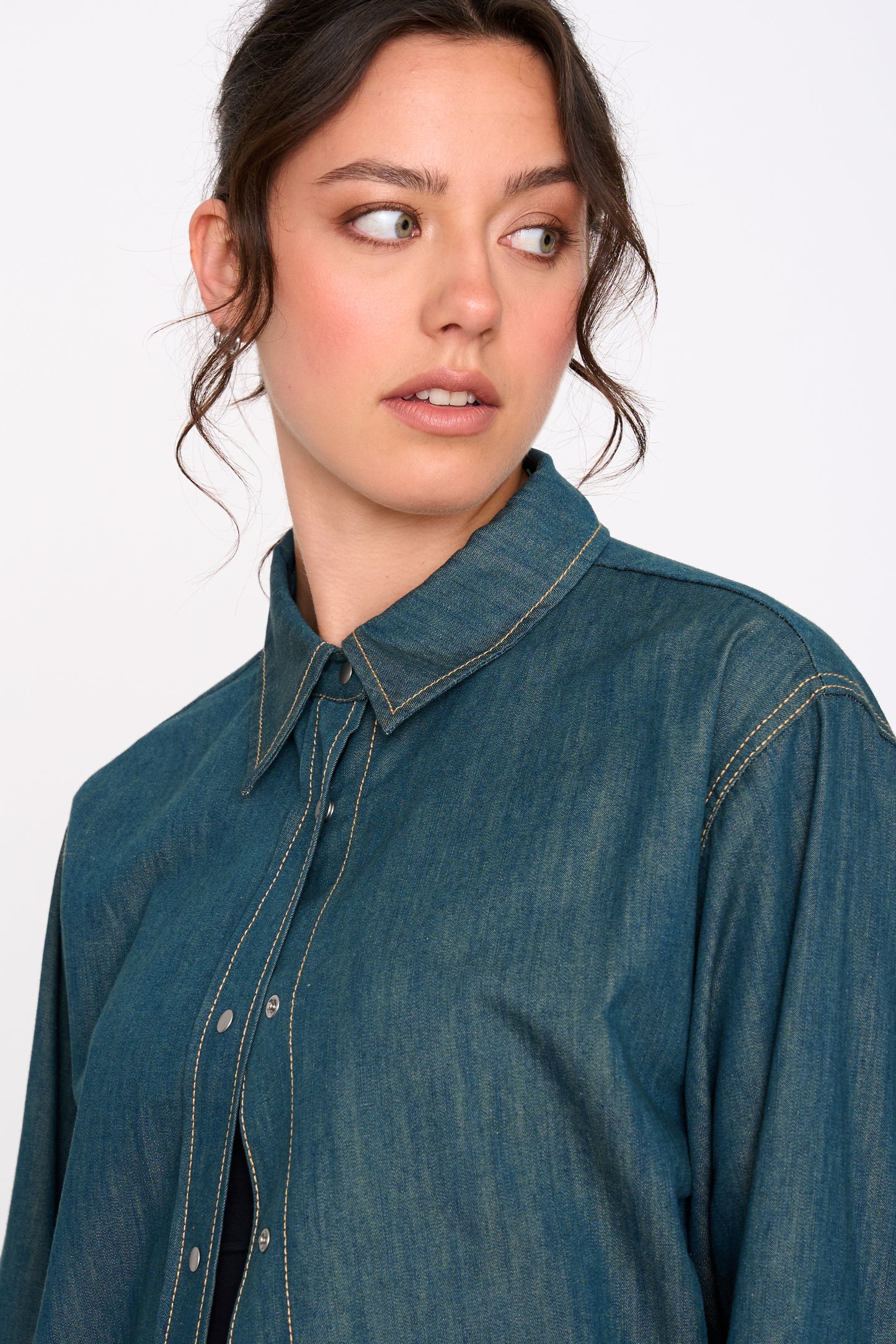 24COLOURS 30500 Blue Shirt
