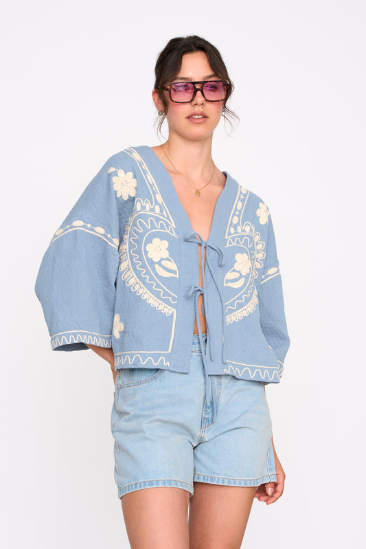 24COLOURS 30515 Blue Shirt