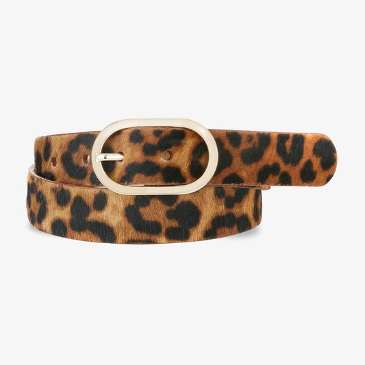 Brave Leather Kezia Leopard Belt