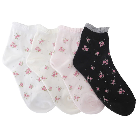 LimLim Soft Bloom Ankle Socks