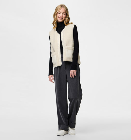 Pieces June Teddy Vest