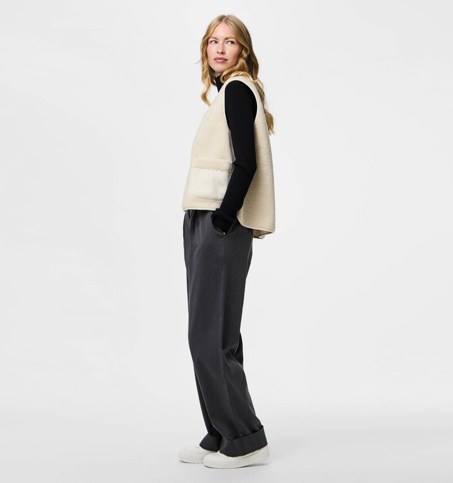 Pieces June Teddy Vest