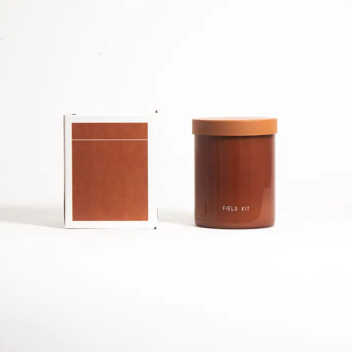 Field Kit The Professor Glass Candle - Earl Grey + Apple