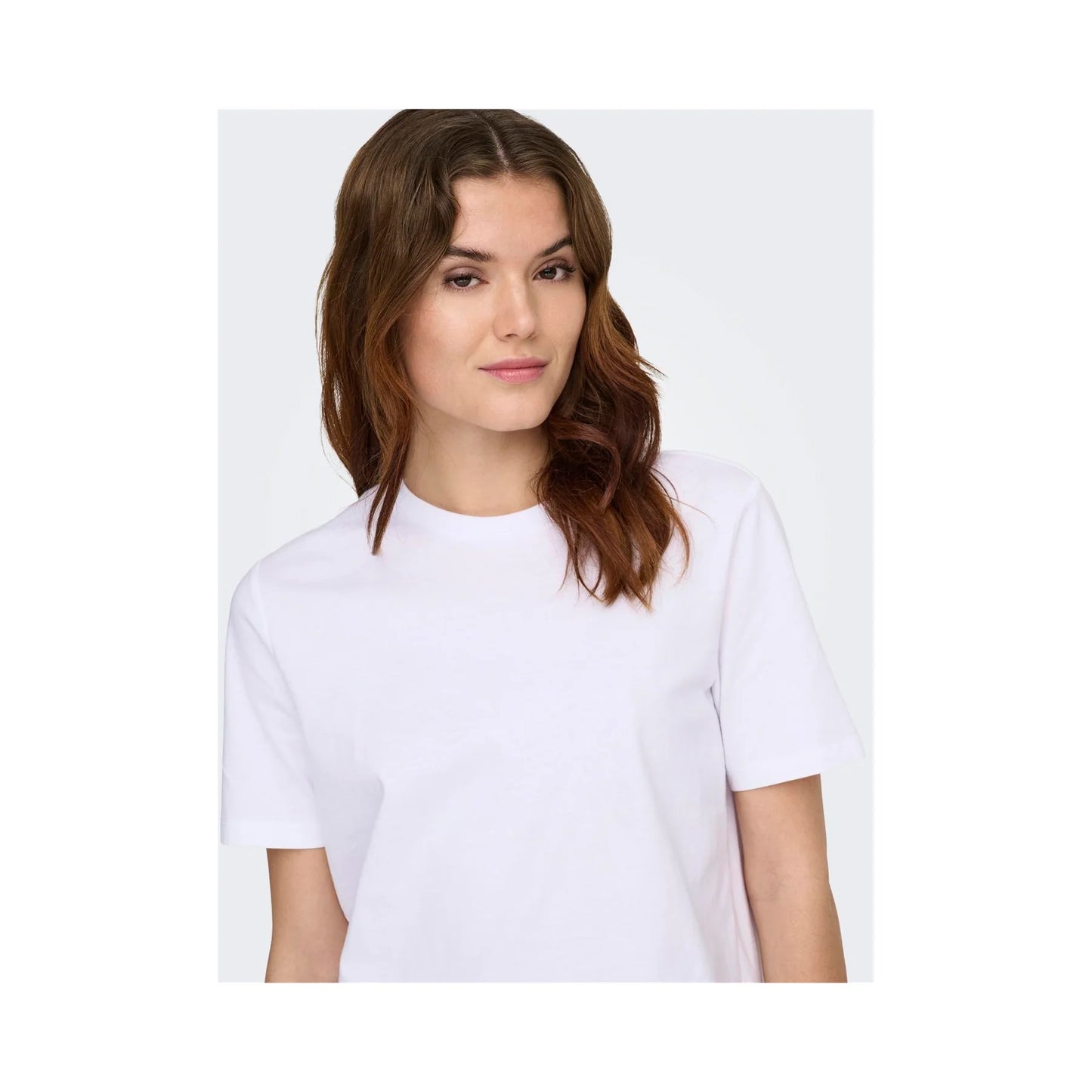 ONLY Bright White Freja Luxe Tee