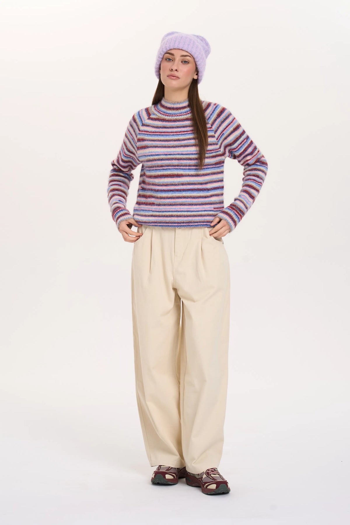 24COLOURS 41446A Bordeaux Sweater