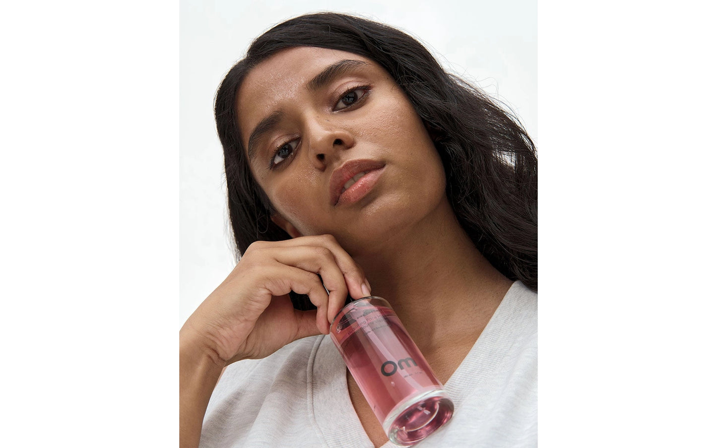 Om Organics Mini Pink Coconut Hydrating Face Mist