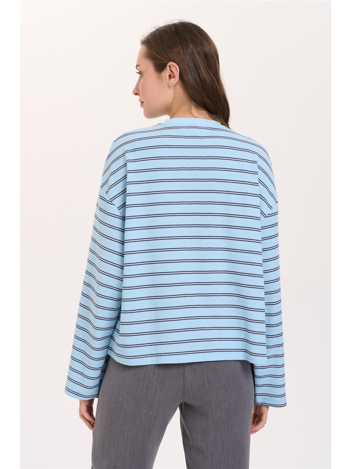 24COLOURS 50860A Blue Thermal Long Sleeve
