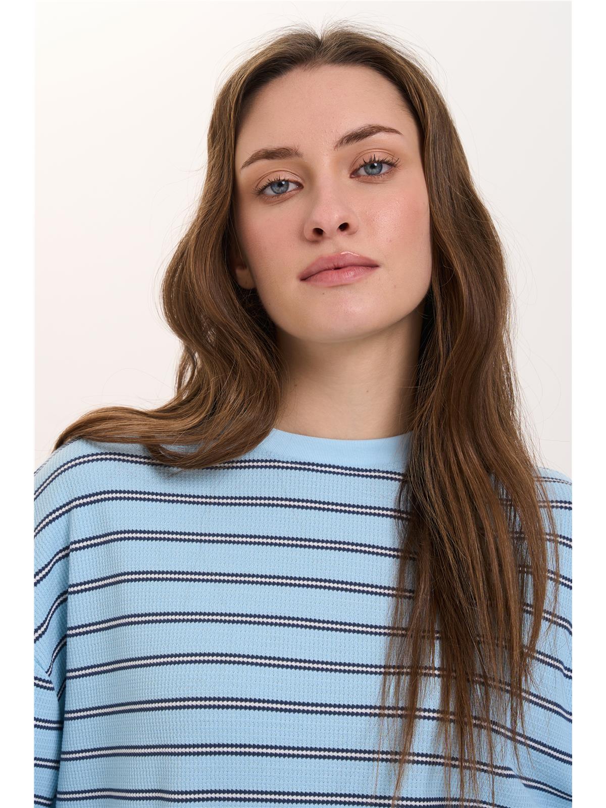 24COLOURS 50860A Blue Thermal Long Sleeve