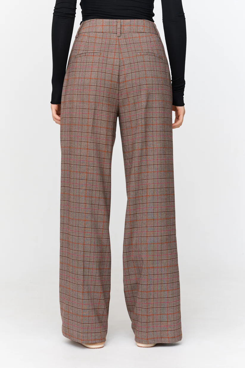 24COLOURS Checked Pants 60945