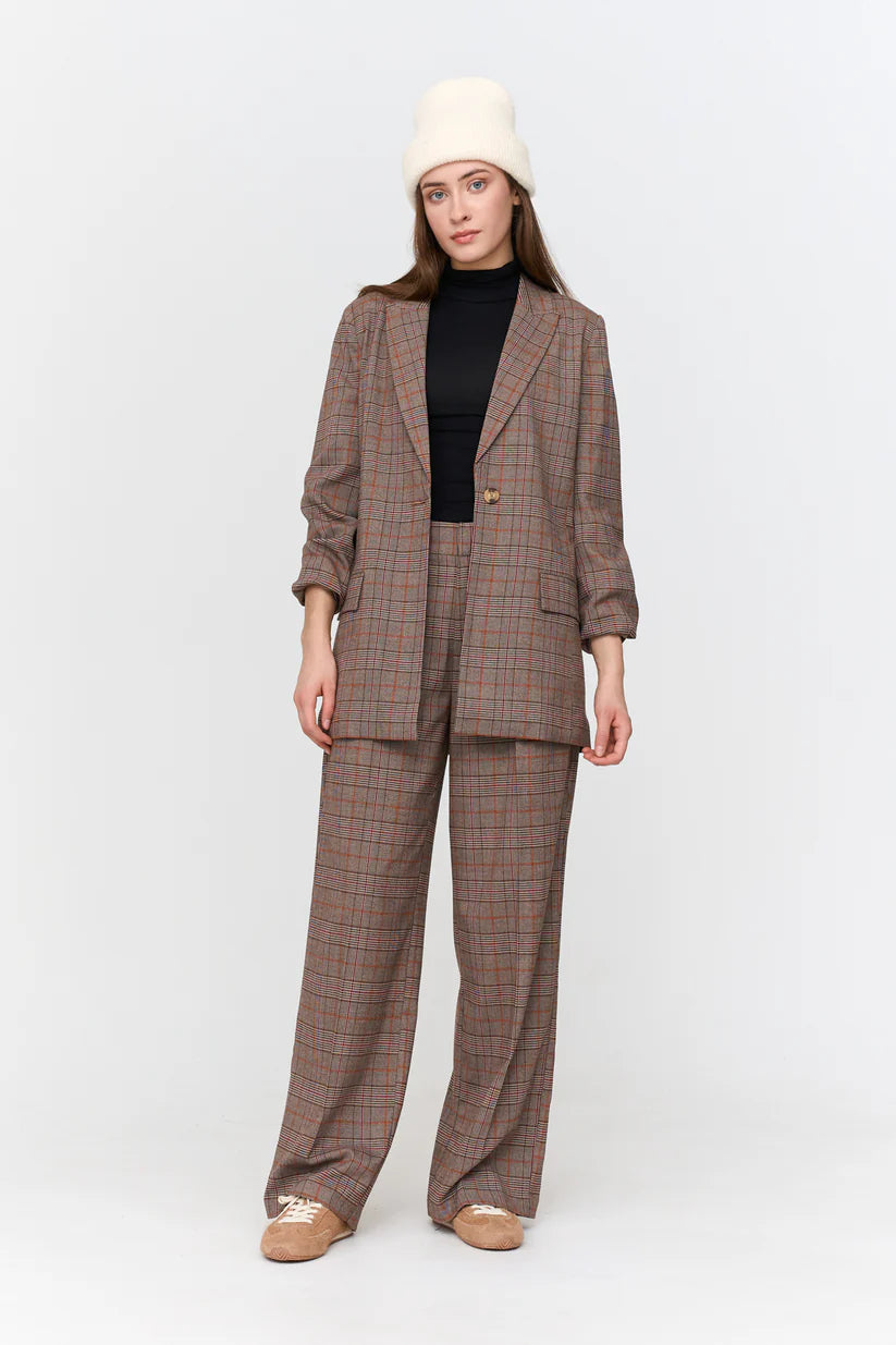 24COLOURS Checked Pants 60945