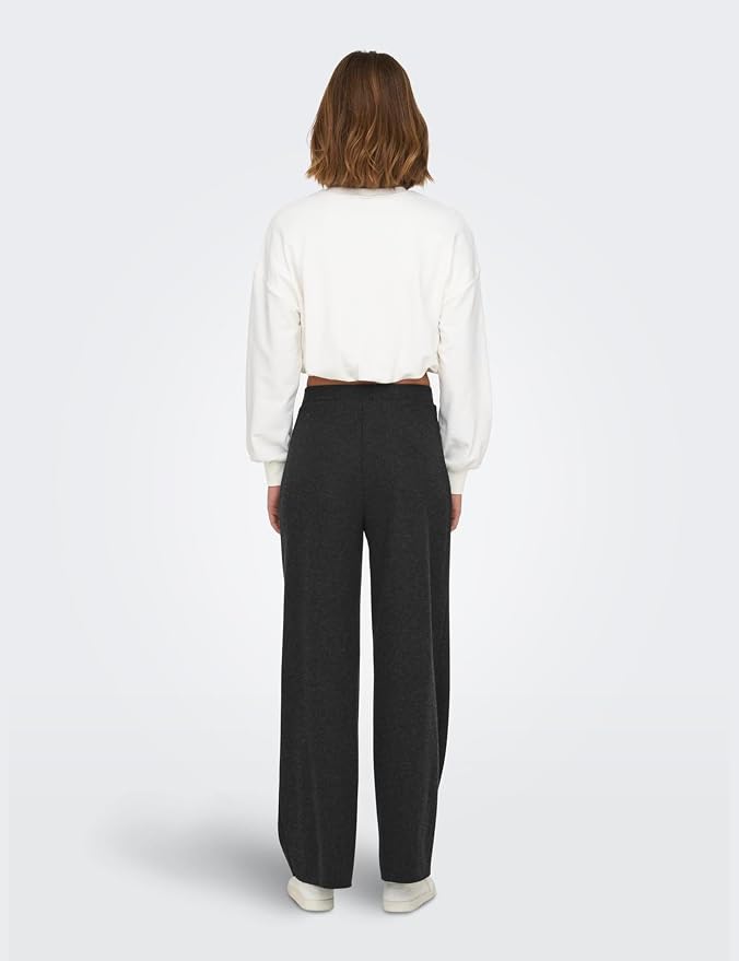 ONLY Dark Grey Melange Matty Pant