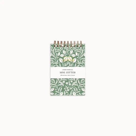 Linden Paper Co. Meadowlace Jotter | Mini Spiral Notebook