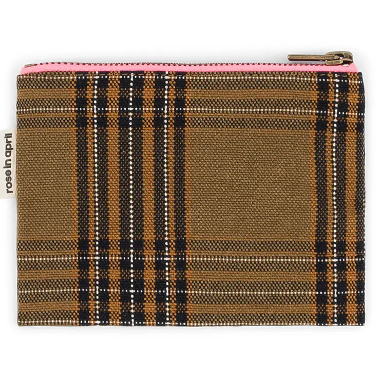 Rose in April Marie Purse Tartan