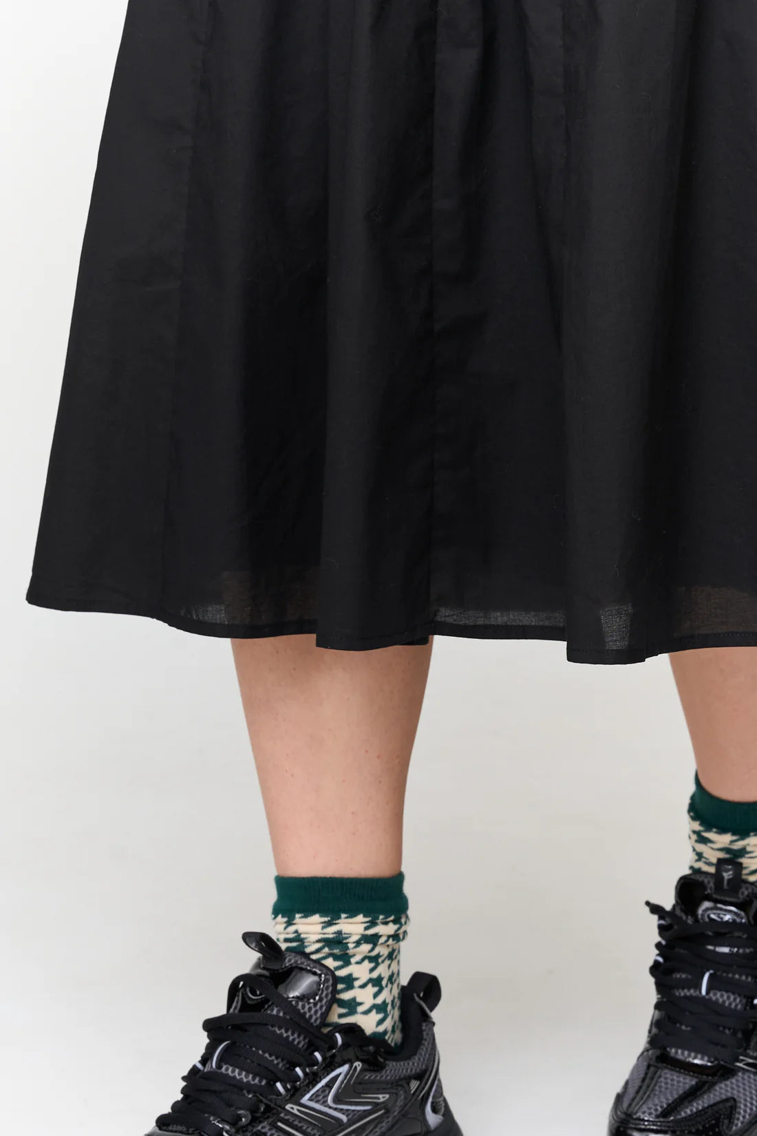 24COLOURS Black Skirt 70808A