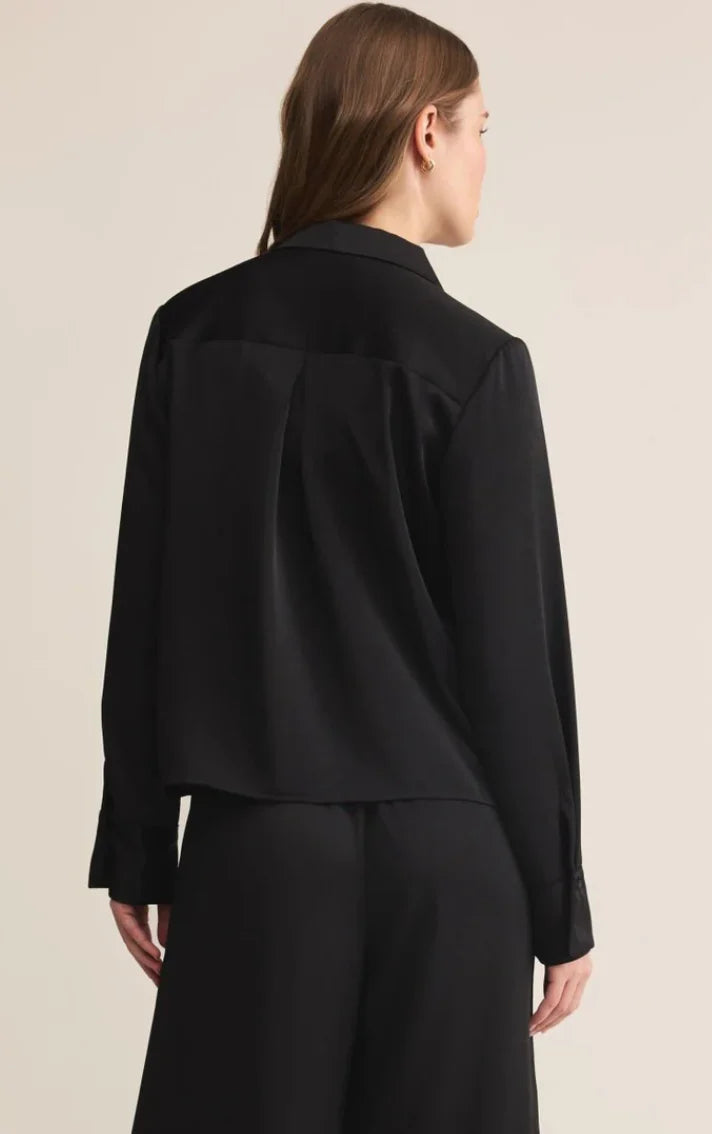 Z Supply Ana Satin Top