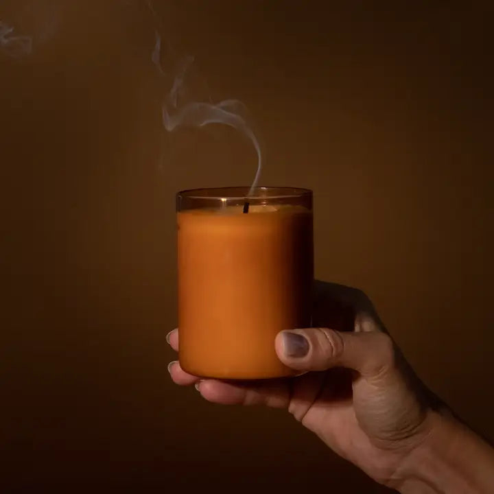 Field Kit The Professor Glass Candle - Earl Grey + Apple