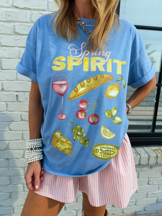 Girl Dangerous Spring Spirit Boyfriend Tee