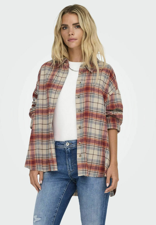 ONLY New Grace Plaid Shirt