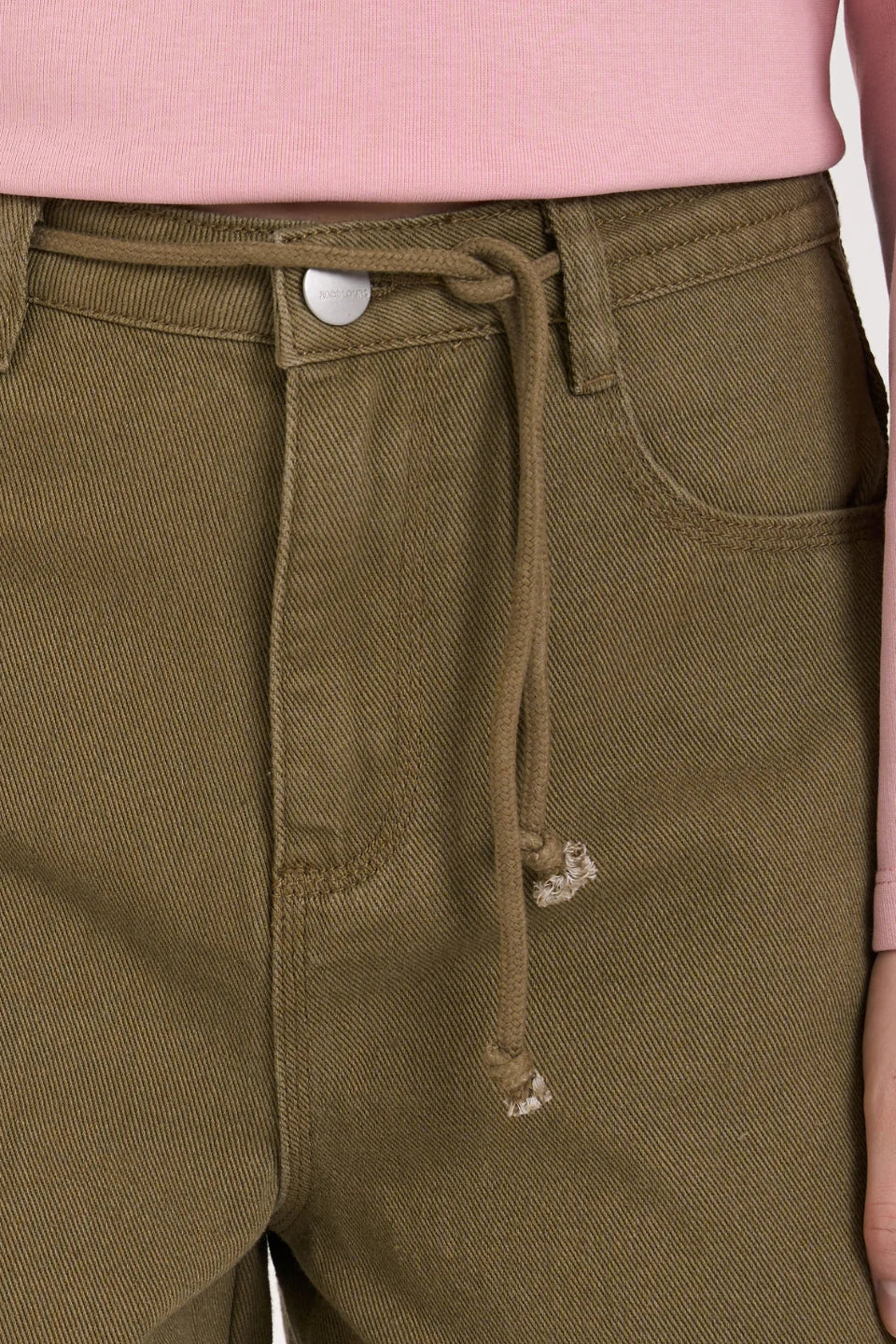 24COLOURS 80439A Green Pants