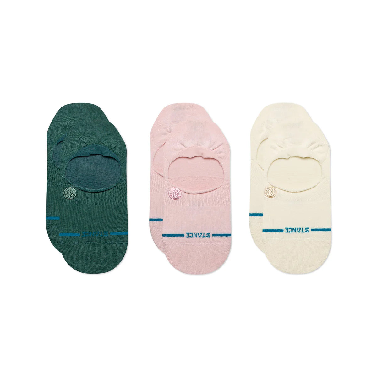 Stance Teal Icon No Show 3 Pack Socks