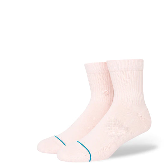 Stance Pink Icon Quarter Socks