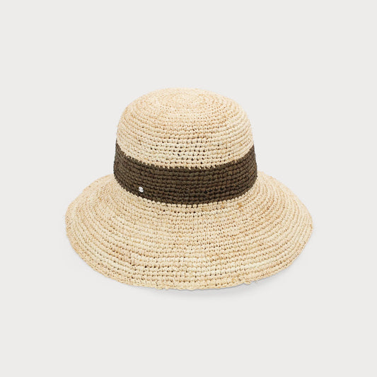 Ace of Something Hellie Crochet Bucket Hat | Natural
