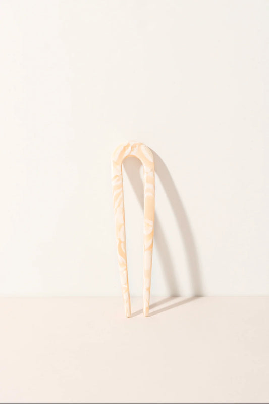 Pixie Woo Beige Light French Pin