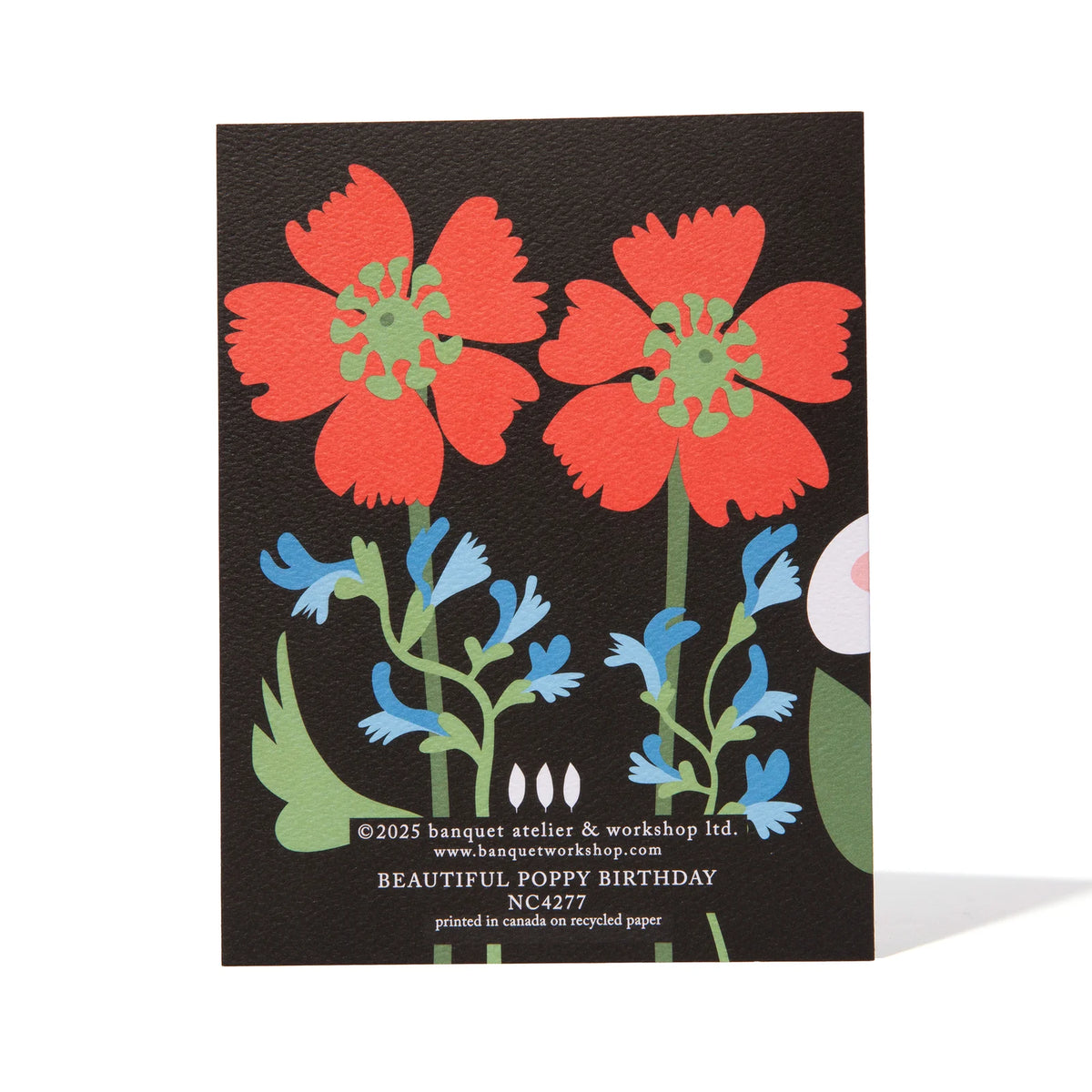 Banquet Beautiful Poppy Happy Freakin' Birthday Card