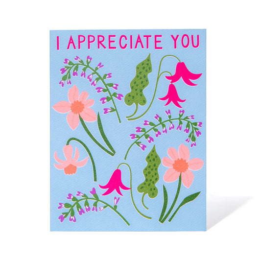 Banquet I Appreciate You Card