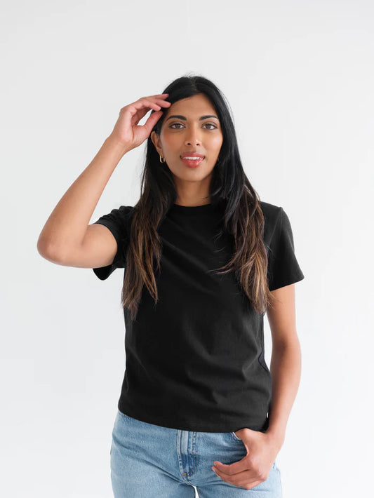 Brunette the Label Black Paris Tee