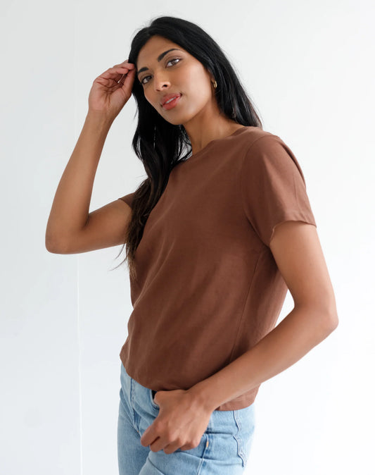 Brunette the Label Brown Paris Tee