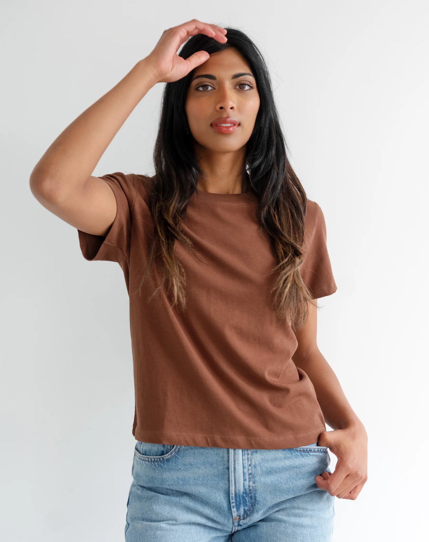 Brunette the Label Brown Paris Tee
