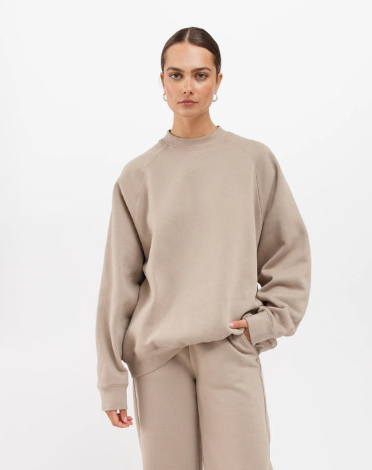 Brunette the Label Brunette the Label Perfect Crew | Fawn