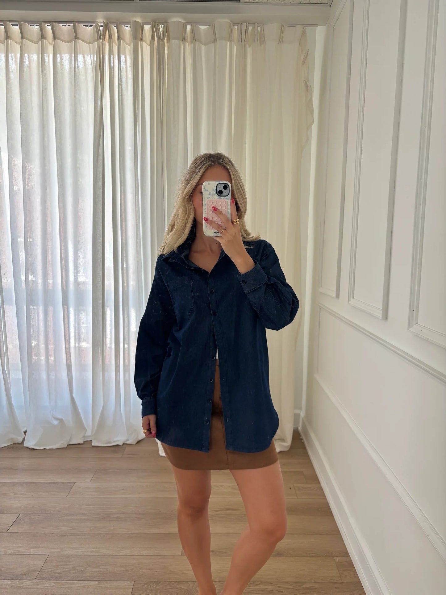 Dailystory Blair Denim Shirt