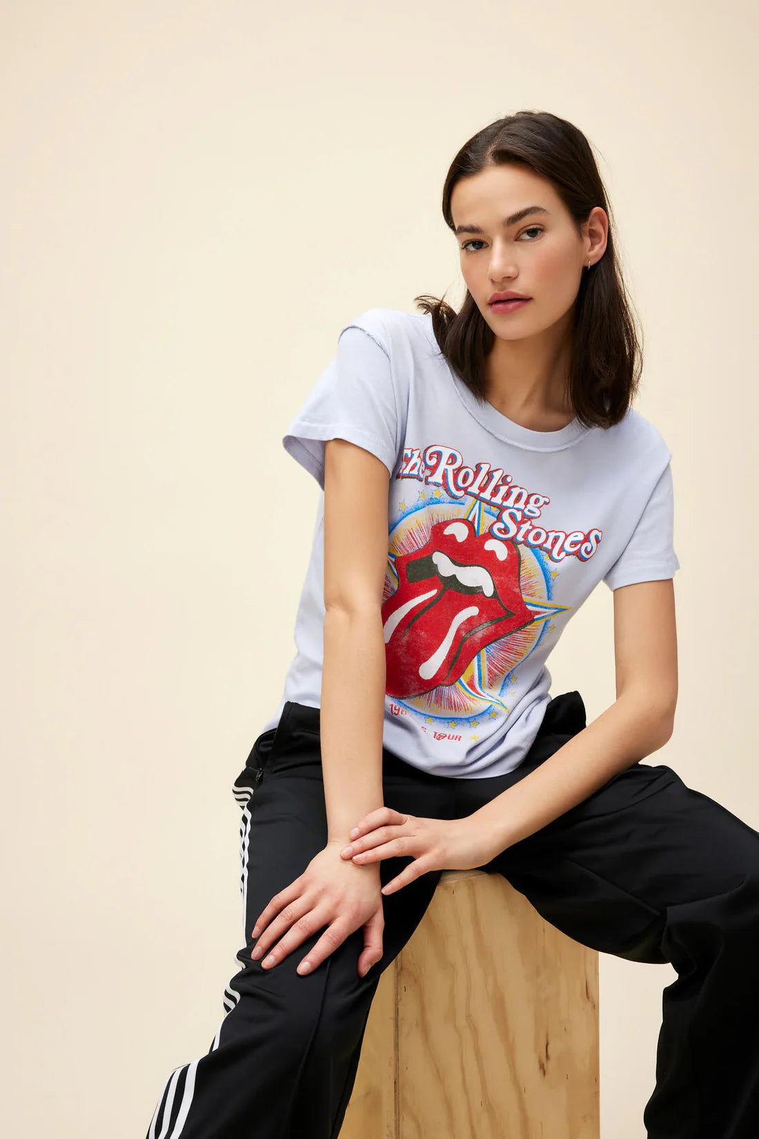 DAYDREAMER Rolling Stones 1981 US Tour Reverse GF Tee