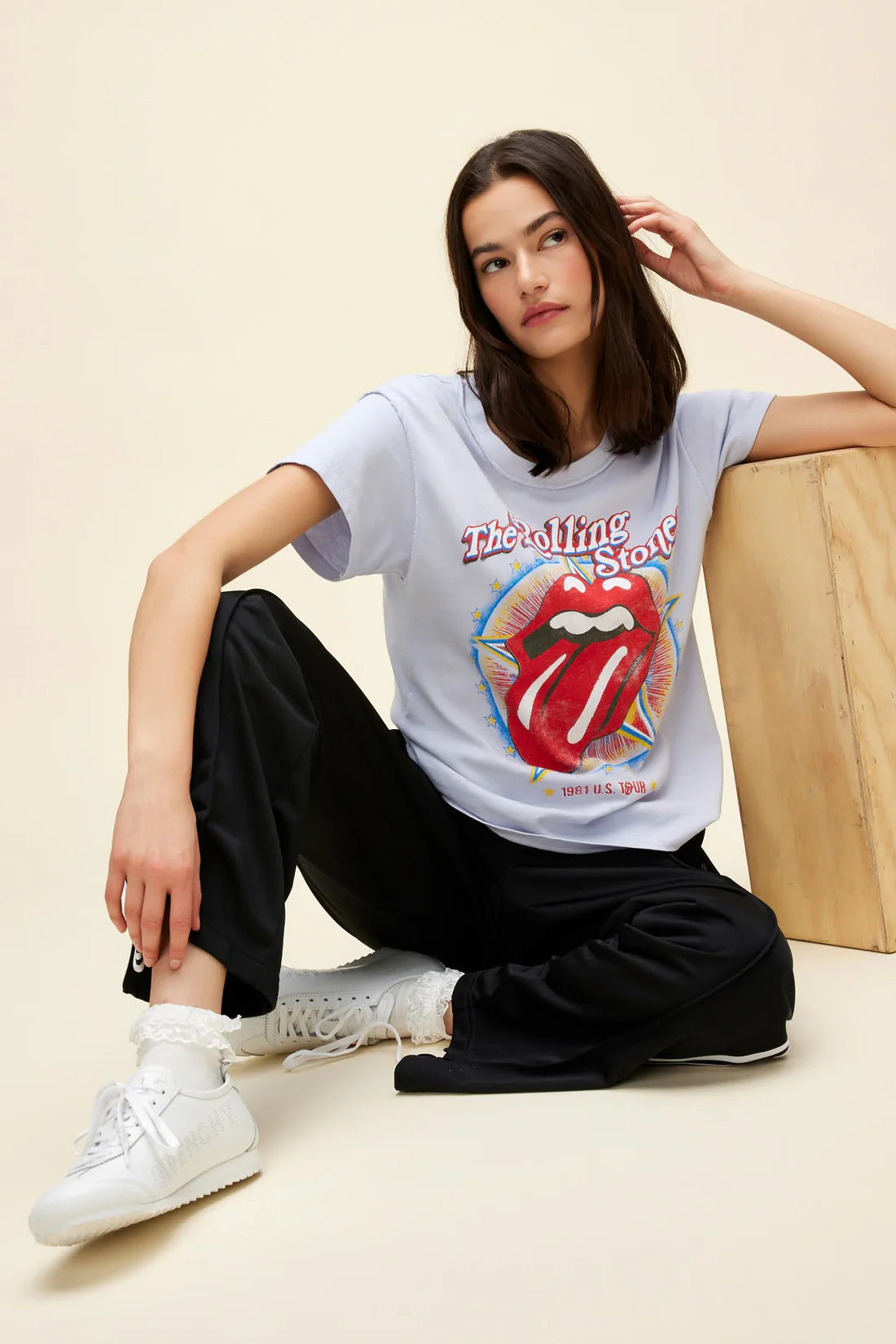 DAYDREAMER Rolling Stones 1981 US Tour Reverse GF Tee