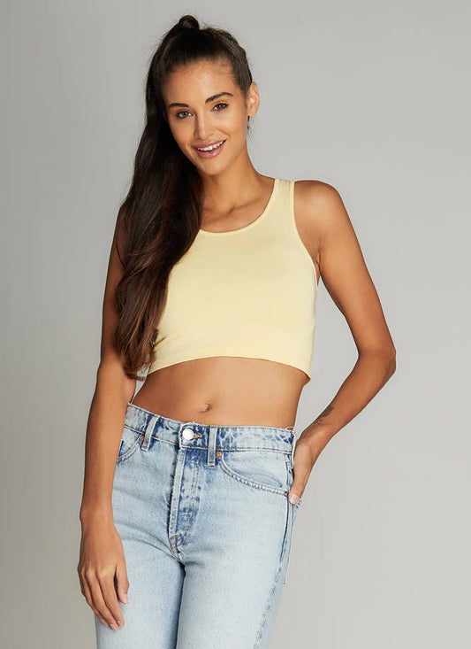 C'est Moi Bamboo Crop Tank