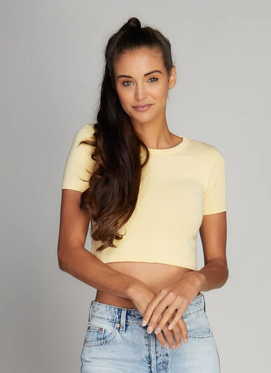 C'est Moi S/S Cropped Tee