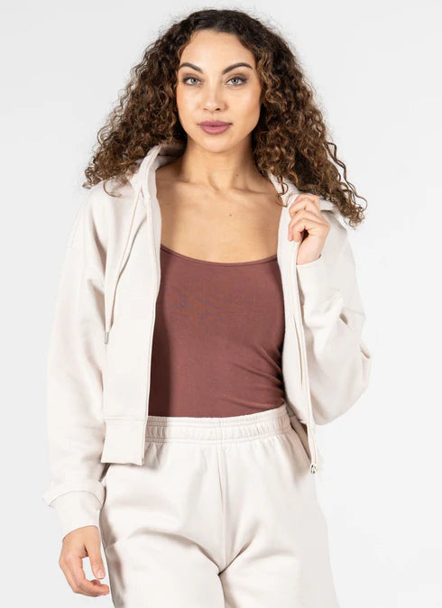 C'est Moi Latte Zip Hoodie