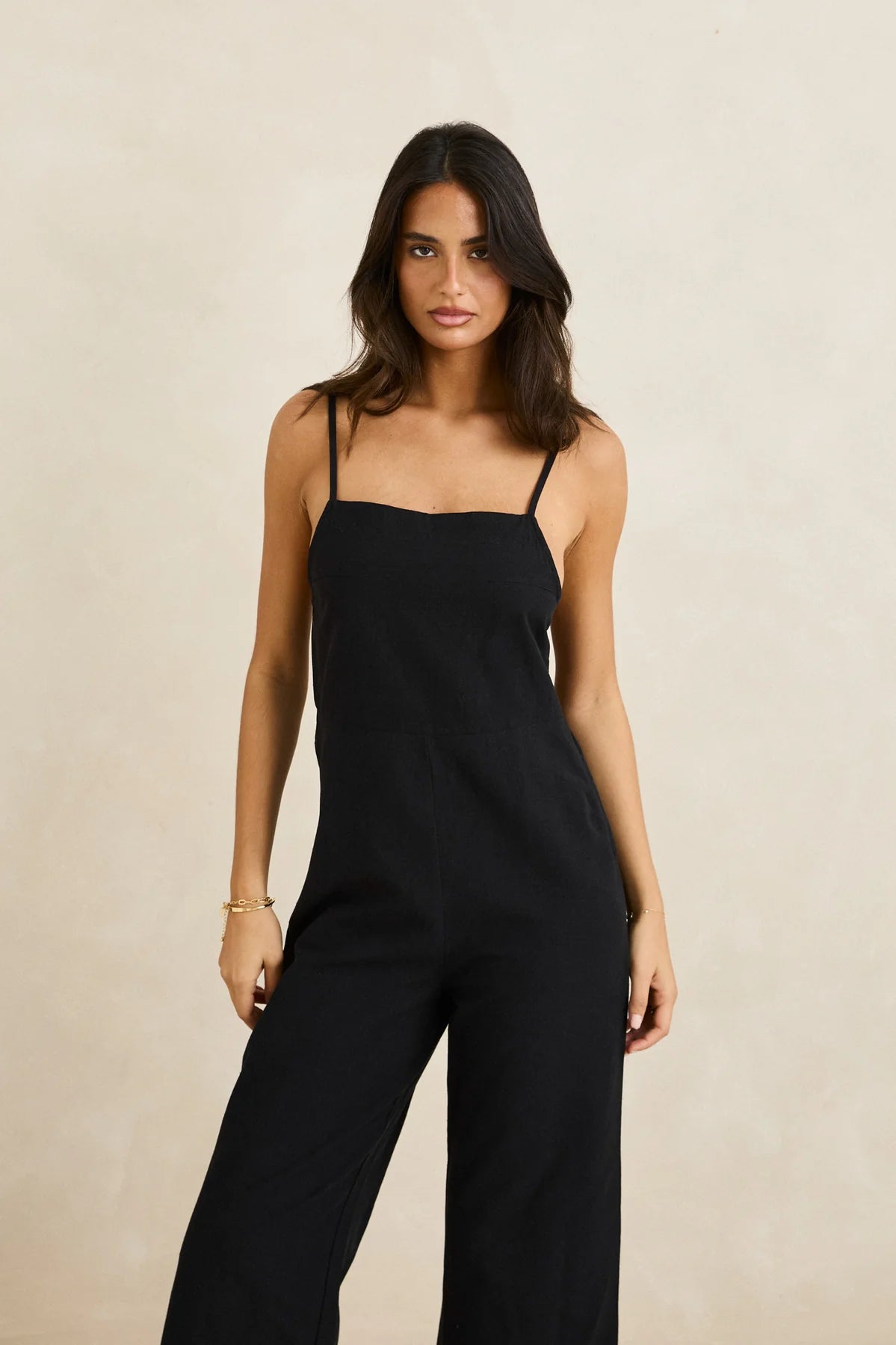 Rhythm Black Classic Jumpsuit
